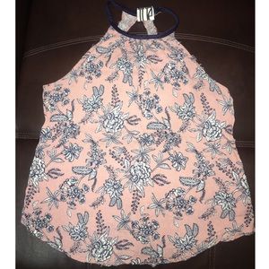 cute pink blouse with flowers